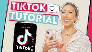 THE ULTIMATE TIKTOK TUTORIAL FOR BEGINNERS  How to film edit and set up your account for success [upl. by Amin24]