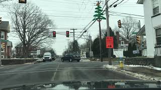 Driving around Perkasie and East Rockhill Pennsylvania [upl. by Teerprah]