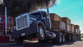 2023 Great Lakes Big Rig Challenge Loaded Semi Drag Racing [upl. by Ispep]