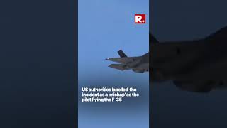 US F35 Fighter Jet Spotted Flying Without Pilot After Mishap Over South Carolina Lakes [upl. by Yenoh]