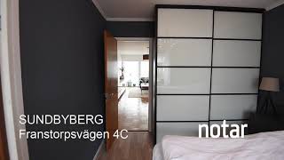 Franstorpsvägen 4C  2a · 625m2  Centrala Sundbyberg  Via Notar mäklare Solna [upl. by Boonie]