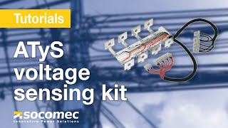 How to install a voltage sensing kit on the ATyS source transfer switch [upl. by Navaj]