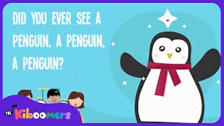 Did You Ever See a Penguin Song Lyric Video  The Kiboomers Preschool Songs amp Nursery Rhymes [upl. by Osric]