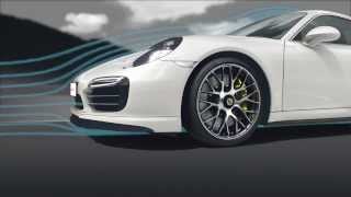 Porsche 911 Turbo Aerodynamics Best of All Worlds [upl. by Elocen513]