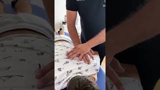 SCAPULOTHORACIC THRUST MANIPULATION ⚡️ thoracic [upl. by Hyps]