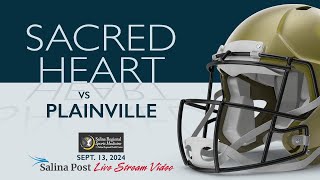 Sacred Heart Football vs Plainville 091324 [upl. by Arbma]