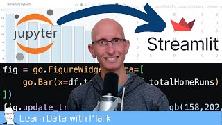 Converting a Jupyter Notebook to Streamlit [upl. by Atiuqal499]
