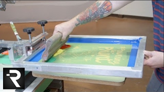 How To Screen Print Multiple Colors With One Screen [upl. by Asaph]