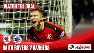 Goal Halliday strikes as Gers win at Starks Park [upl. by Oiramd]