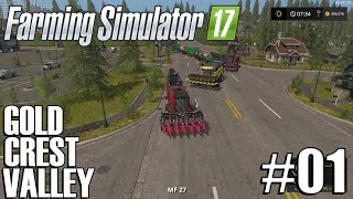 Farming Sim 17  Gold Crest Valley 20 Timelapse 1  This Is Where It All Started [upl. by Keyes]