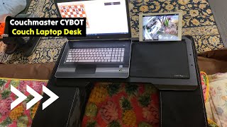 Couchmaster CYBOT Tested Couch Laptop Desk with Tablet Holder 🟡 Gadgetify [upl. by Nigrom]