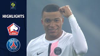 LOSC LILLE  PARIS SAINTGERMAIN 1  5  Highlights  LOSC  PSG  20212022 [upl. by Irrak]