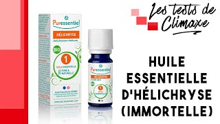 Test de lhuile essentielle dHélichryse flacon de 5ml [upl. by Eanal]