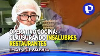 ¡Exclusivo Operativo cocina clausurando insalubres prácticas culinarias [upl. by Zeitler]