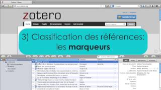 ZOTERO Tutoriel n°3  Gérer ses références bibliographiques [upl. by Gide]