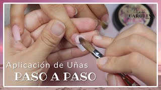 Tutorial Aplicación de Uñas paso a paso MIS MEJORES CONSEJOS [upl. by Kellby192]