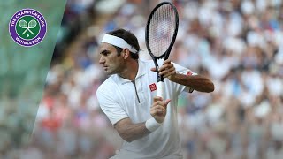 Roger Federer vs Rafael Nadal Wimbledon 2019 semifinal highlights [upl. by Jamesy]