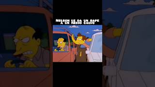 Nelson le da un Sape 🤣 thesimpsons homerosimpson humor shorts shortsfeed shortsviral [upl. by Atilam]