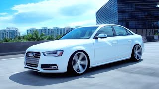 Audi S4 on 20 Vossen CV3 Concave Wheels  Rims [upl. by Ilehs]