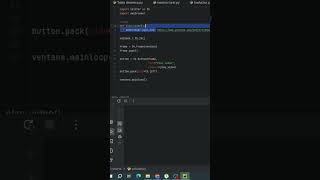 ¿Cómo Crear un Botón en Python con Tkinter que Abre un Enlace de YouTube [upl. by Hellah745]