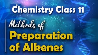 Methods of Preparation of Alkenes  Alkenes  Chemistry Class 11 [upl. by Bobette]