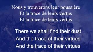 La Marseillaise the Song of Marseille with French Lyrics and English Translations [upl. by Reseta341]