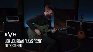 Jon Jourdan Playthrough of quot928quot on the SA126  EVH Gear [upl. by Decca]