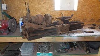 Vintage Lathe Restoration Pt 14 [upl. by Darnell745]