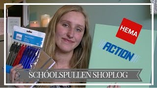 SCHOOLSPULLEN SHOPLOG  ACTION amp HEMA  BACK TO SCHOOL [upl. by Shelli85]