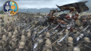 THE BLACK IRON LEGIONS OF ANGBAND Pitch Battle  Silmarillion Total War [upl. by Ardet680]