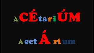 ACETARIUM  quotTomatensalatquot auf LATEIN [upl. by Marucci918]