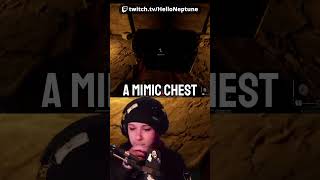 This Is A Mimic Chest ft yungelderberry darkanddarker jumpscare scarygaming [upl. by Iliak981]