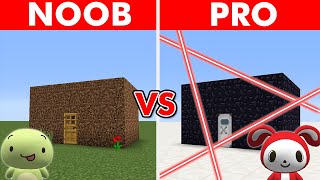 Minecraft NOOB vs PRO SAFEST VAULT BUILD CHALLENGE [upl. by Culbertson]