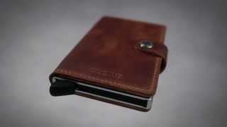 Secrid Mini Wallet Portemonnee [upl. by Ahsilahs]