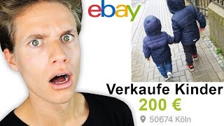 Er verkauft seine KINDER bei EBAY [upl. by Oriane725]