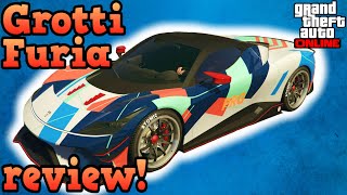 Grotti Furia review  GTA Online guides [upl. by Oatis]