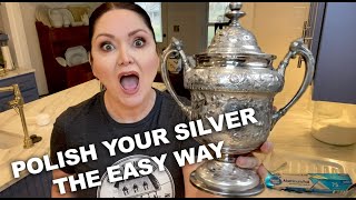 The BEST Way To Polish Your Silver Historic Restoration Tutorial [upl. by Azeria970]