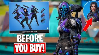 NEW AGENCY RENEGADES PACK Unmasked Zadie Before You Buy Fortnite Battle Royale [upl. by Edac]