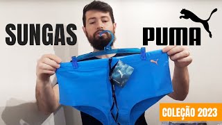 Sungas Puma amp Camiseta com proteção UV50  Moda Praia Puma [upl. by Fayina]