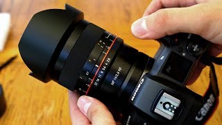 Samyang MF 14mm f28 RF and Nikon Z lens review with samples [upl. by Britta818]