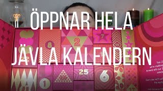 ÖPPNAR BODY SHOPS STORA ADVENTSKALENDER 2017 [upl. by Morgan]