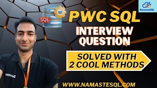 PWC SQL Interview Question for a Data Analyst Position  SQL For Analytics [upl. by Lig538]