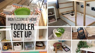 MONTESSORI AT HOME Setting Up Your Home for a Toddler [upl. by Nedla]