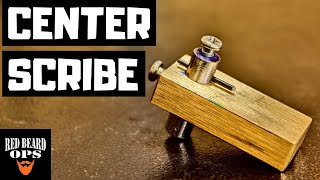 Making a Knife Makers Center Scribe  Simplest Build Design [upl. by Wincer]