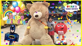 Ryans 6th Birthday Surprise Balloons Pop Challenge  Indoor Playground Play Area for Kids Playing [upl. by Brandise]