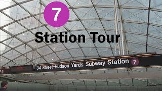 NYC Subway Tour of the New 34 StHudson Yards Station [upl. by Sakiv]