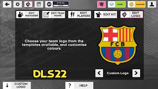 How To Import Fc Barcelona Logo And Kits In Dream League Soccer 2022 [upl. by Cobbie71]