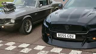 1967 mustang gt500 vs s550 ford mustang builds [upl. by Sirac137]