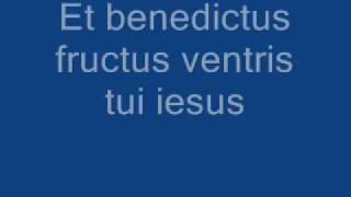 AVE MARIA  latin wmv [upl. by Septima]