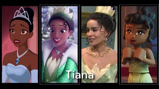 Princess Tiana Evolution 20092024 [upl. by Ahsiekel]